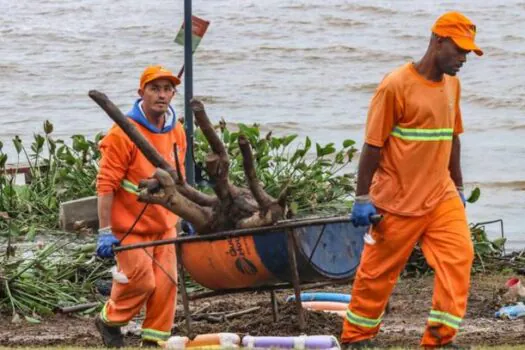 O início da reconstrução das cidades gaúchas