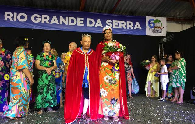 Rio Grande da Serra realiza o 2ª Concurso Rei e Rainha da Melhor Idade