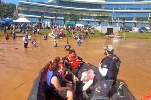 Número de resgatados no Rio Grande do Sul sobe para 46 mil