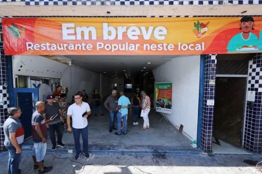 Prédio que vai receber restaurante municipal em Diadema passa por reforma