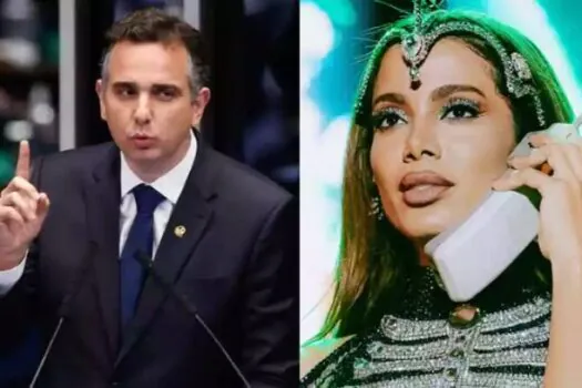 Anitta afirma que foi procurada pelo presidente do Senado, Rodrigo Pacheco