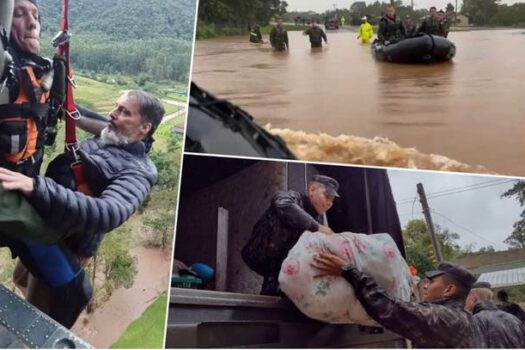 Presidente desembarca em Santa Maria para reforçar apoio federal ao Rio Grande do Sul