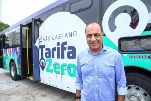 Tarifa Zero de São Caetano completa seis meses com 320% de aumento de passageiros