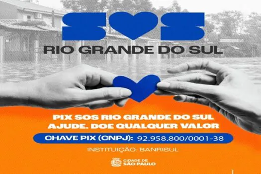 Prefeitura de São Paulo amplia rede de postos de doações para auxiliar vítimas da chuva no RS