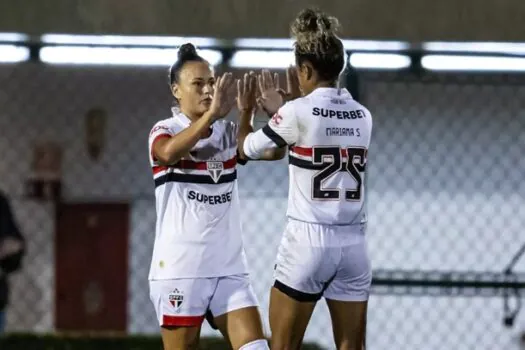 São Paulo supera o Flamengo de virada no Brasileiro Feminino