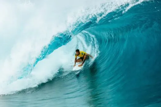 Paris 2024: surfistas brasileiros conhecem adversários na 1ª rodada