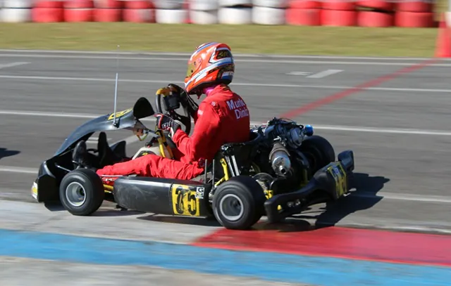 Murilo Diniz na pista de Interlagos -Foto Alan Johnny_