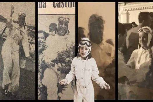 Videoclipe infantil homenageia a precursora da aviação Joana Castilho