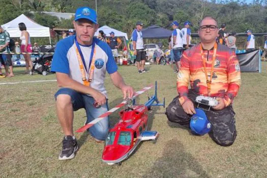 1º Campeonato de Aeromodelismo de Ribeirão Pires encanta visitantes