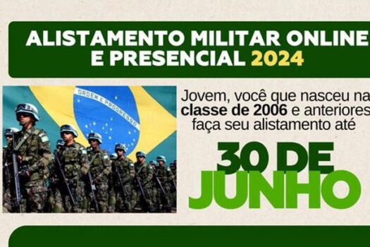 Jovens de Rio Grande da Serra devem fazer Alistamento Militar até junho