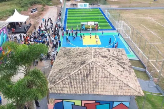 Ribeirão Pires inaugura Praça Esportiva no Jardim Caçula