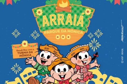 Arraial do Parque da Mônica tem pocket show com participação de Chico Bento e Rosinha