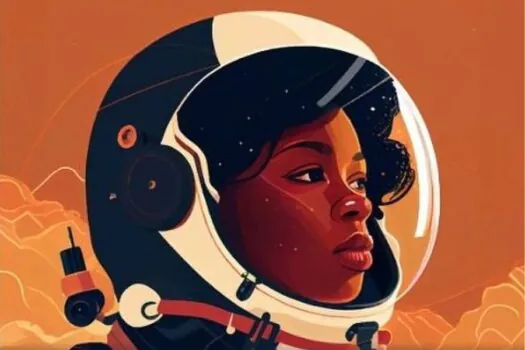 Imagem de astronauta preta para falar de 1ª mulher no espaço gera comentários irônicos