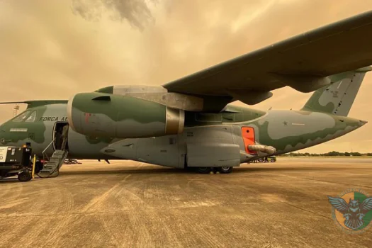 Conheça o avião militar usado pela FAB para combate ao fogo no pantanal