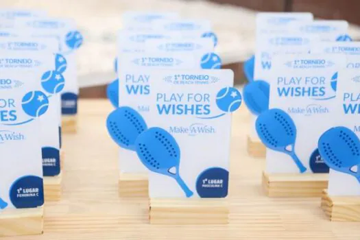 Make-A-Wish Brasil® abre inscrições para torneio beneficente de beach tennis