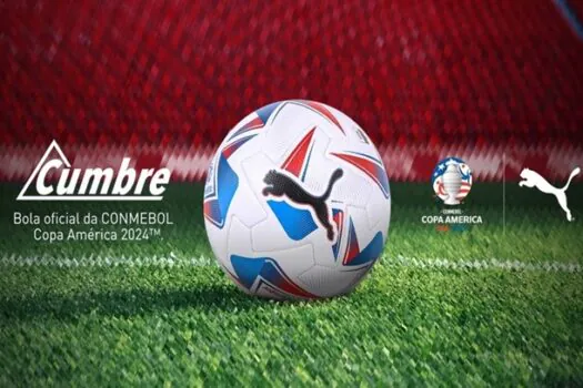 PUMA Cumbre, a bola oficial da CONMEBOL Copa América está pronta para rolar nos gramados do torneio