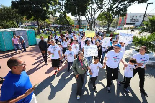 Caminhada pela Inclusão dos Autistas em Diadema será no domingo (23/06)