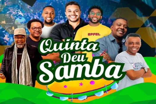 Projeto ‘Quinta deu Samba’ é novidade do Superbar “Praça A” para a Vila Madalena