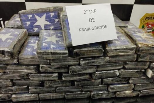 Polícia Civil encontra ‘casa bomba’ com 100 kg de cocaína em Praia Grande