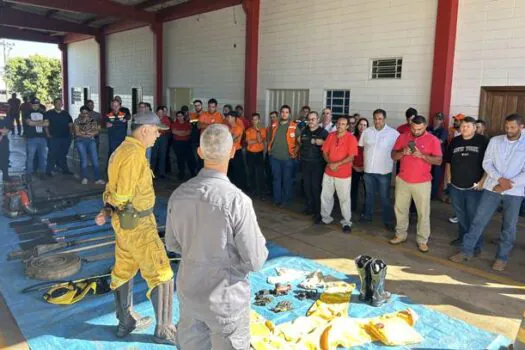 Incêndios florestais: pela 1ª vez, SP capacita agricultores para combate a queimadas