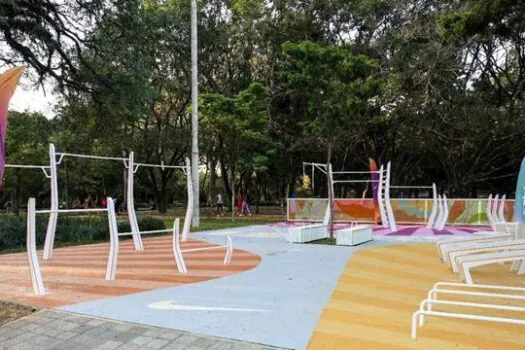 Espaço fitness é inaugurado no Parque Ibirapuera 