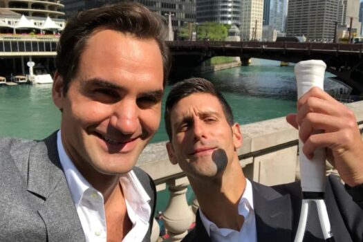 Federer se desculpa com Djokovic em documentário