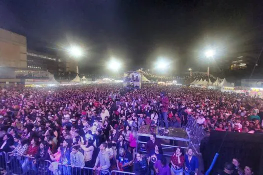 Festa Junina de Mauá arrecada 1,6 tonelada de alimentos na primeira noite