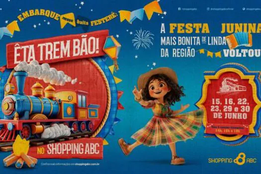 Êta Trem Bão! Cultura mineira recheia arraial do Shopping ABC