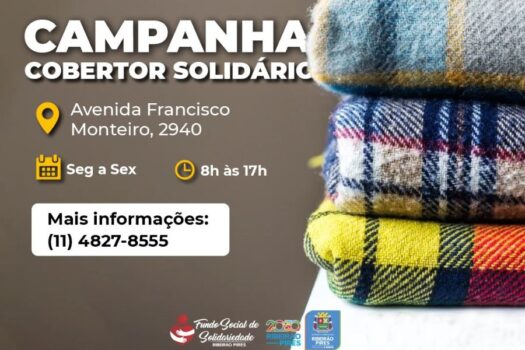 Fundo Social de Ribeirão Pires lança campanha Inverno Solidário