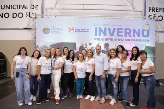 Inverno Solidário ajuda a aquecer 8.200 famílias de São Caetano