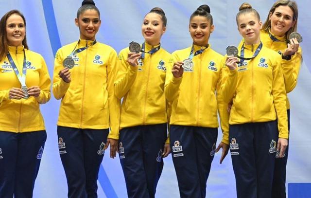 Atleta de São Caetano conquista 3 medalhas com a seleção brasileira no Pan-Americano de Ginástica Rítmica