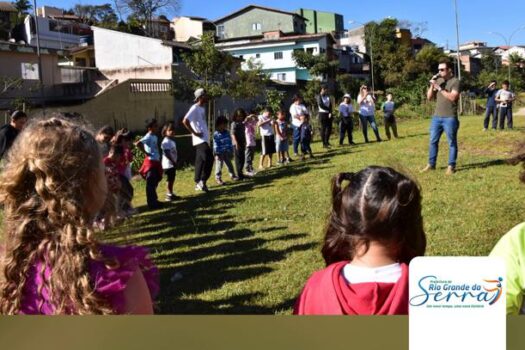 Prefeitura de Rio Grande da Serra realiza plantio de mudas nativas