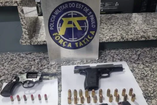 Polícia Militar prende três criminosos em Diadema, um deles integrante do PCC