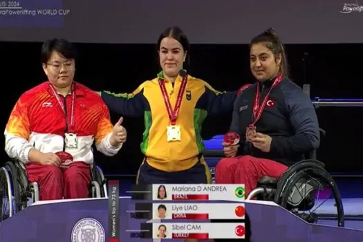 Mariana D’Andrea é ouro na Copa do Mundo de halterofilismo paralímpico