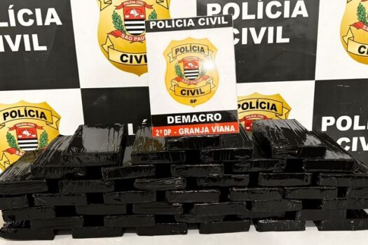 Homem é preso com 40 kg de cocaína em Araçariguama