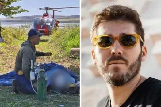 Queda de helicóptero deixa três feridos em Goiás; empresário de irmão do Alok estava na aeronave