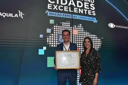 Santo André conquista prêmio Cidades Excelentes na categoria Sustentabilidade pelo 2°ano