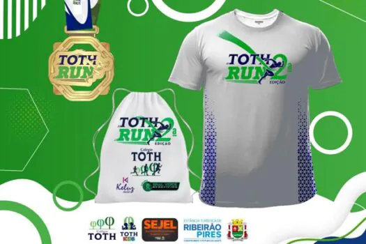 2ª Toth Run acontece neste domingo, 9 de junho