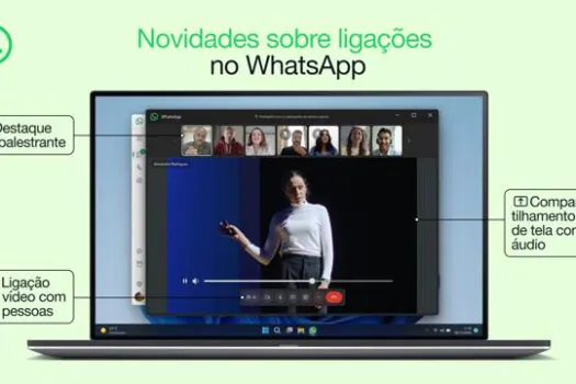 WhatsApp lança novidades para chamadas de vídeo na plataforma