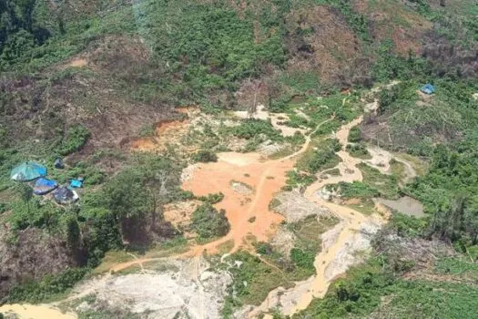 Governo Federal registra queda de 73% no número de alertas de garimpo na Terra Yanomami