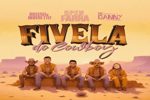 Open Farra, Bruno & Barretto e MC Danny lançam o single “Fivela do Cowboy”