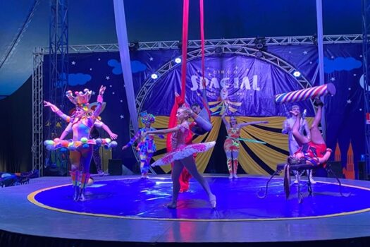 Férias de julho no Circo Spacial tem novidades e estreia de famoso festival de Stand Up