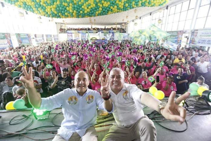 Guto e Rubão – apoiadores