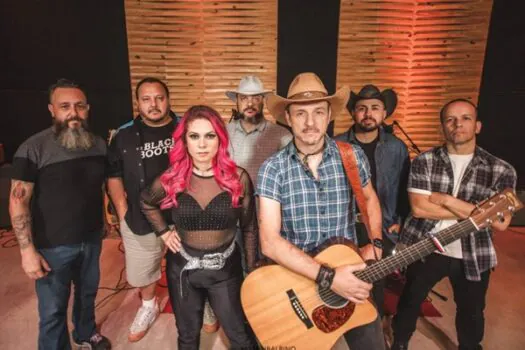 The Black Boots, a nova sensação da country music brasileira faz show em SP