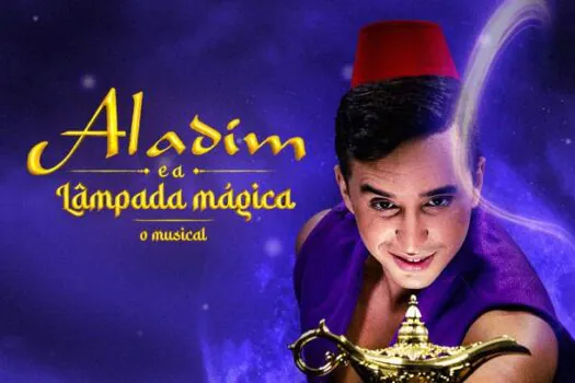 “Aladin e a Lâmpada Mágica – O Musical” estreia em uma superprodução em São Paulo