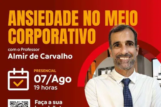 Ansiedade no meio corporativo é tema de palestra na ACISA