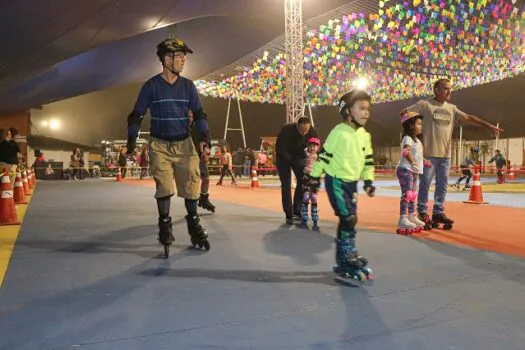 Ribeirão Pires promove Arraiá Julino no projeto “Patins na Tenda” nesta quarta-feira (3)