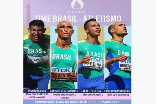 Confederação de Atletismo confirma 43 atletas do Brasil em Paris 2024