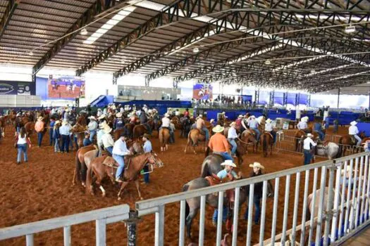 Governo de SP participa da abertura da maior competição equestre da raça Quarto de Milha do País