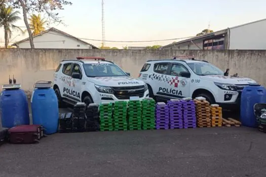 Força Tática apreende 400 kg de drogas em ‘casa bomba’ no interior de SP